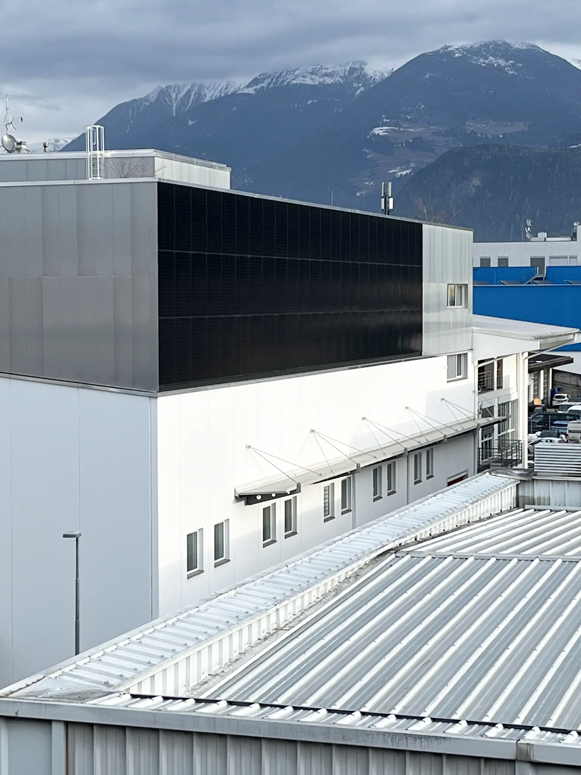 Photovoltaikanlage Projektansicht